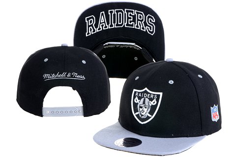 Oakland Raiders NFL Snapback Hat 60D7